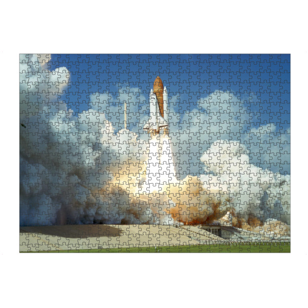 Puzzle Ravensburger "Space Shuttle Challenger" artboxONE - Reise,Galaxy