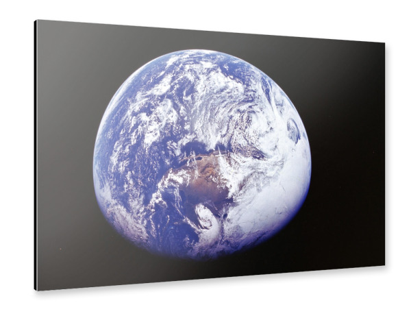Alu-Dibond "Die Erde - Fotografie der Apollo" 30x20 cm artboxONE