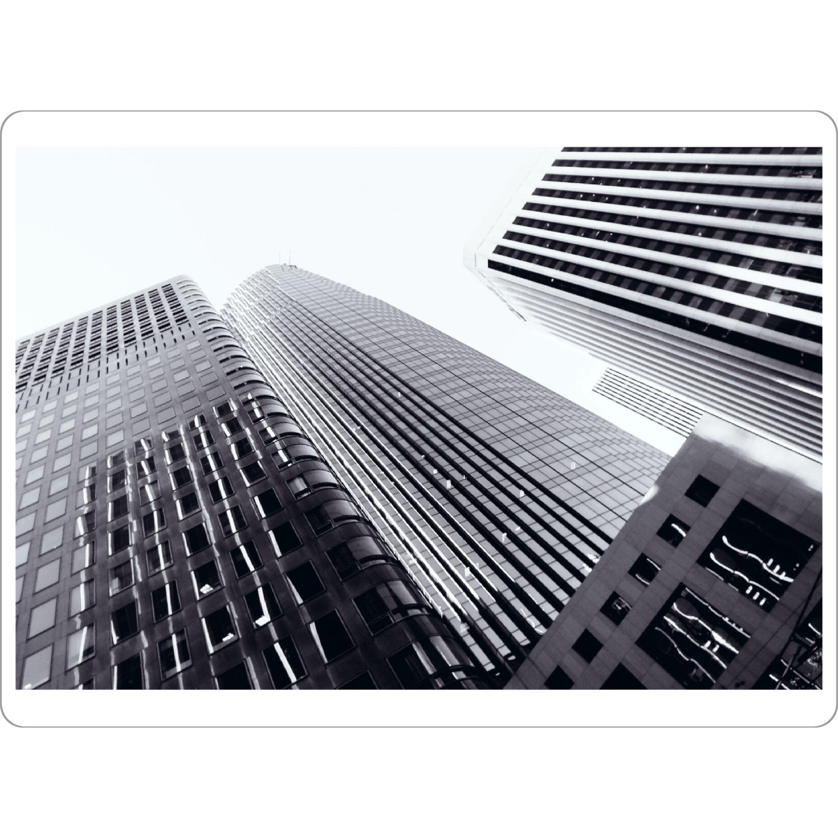 Tischset "Downtown at SFO" artboxONE - Reise,Schwarzweiß,Architektur,Reise / Länder,Städte / San Francisco