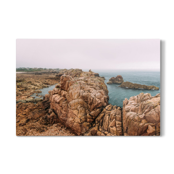 Galerie-Print "Rosa Granitküste" 30x20 cm artboxONE