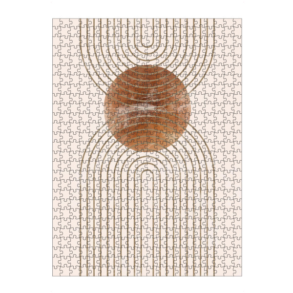 Puzzle Ravensburger "Abstraktes Arches-Porträt" artboxONE - Abstrakt,Architektur,Geometrie