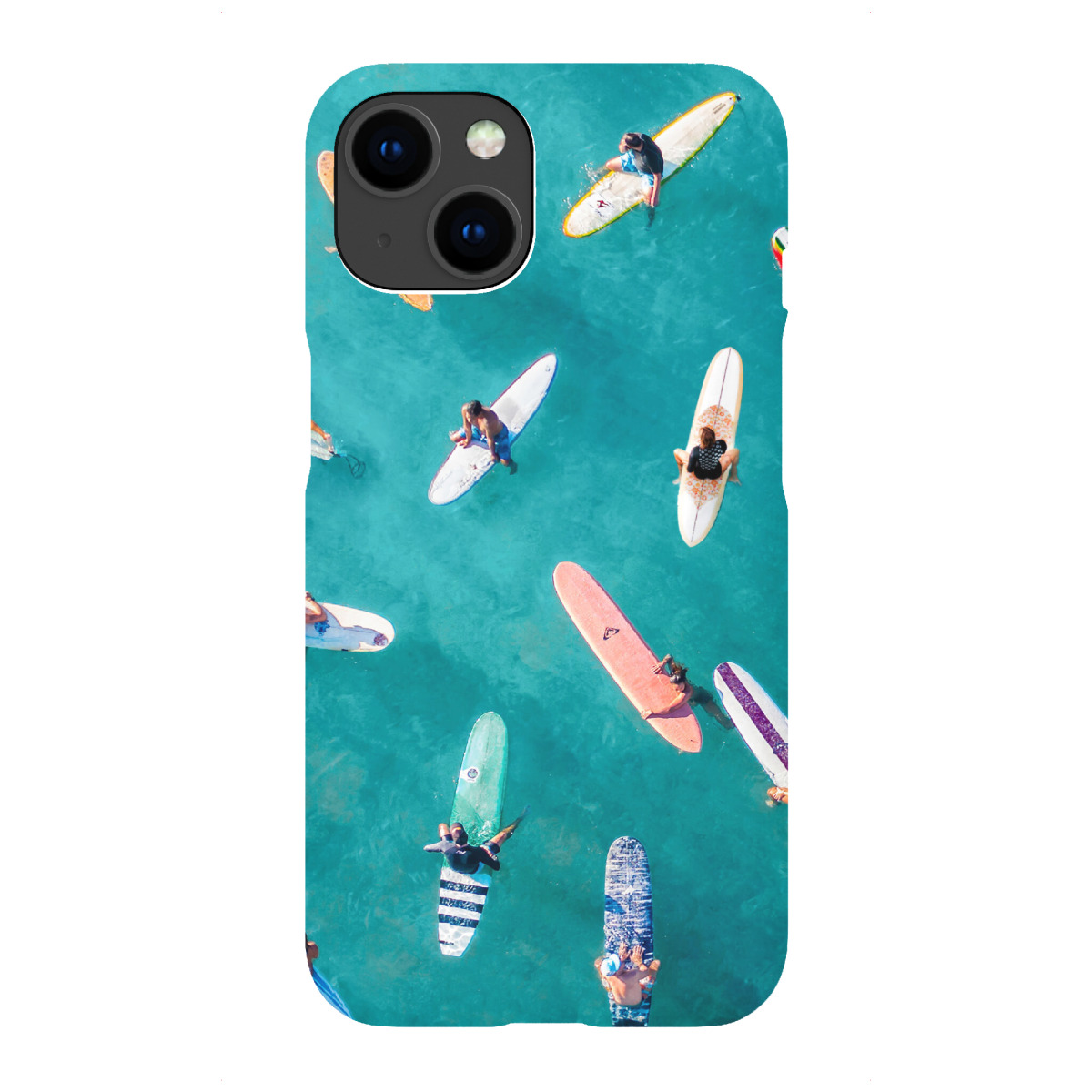 iPhone "Surfer-Stau" Premium-Case Handyhülle artboxONE
