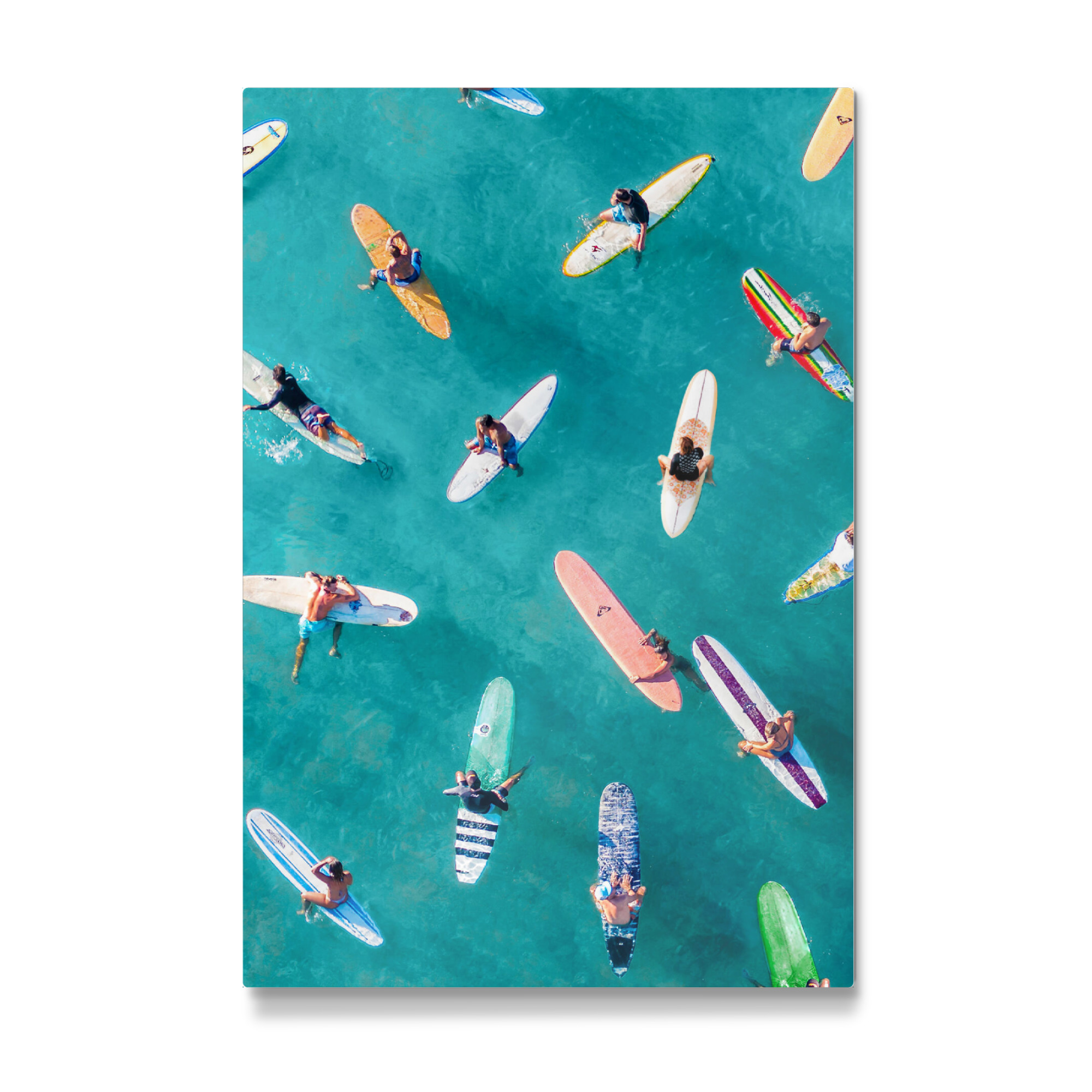 Galerie-Print "Surfer-Stau" 75x50 cm artboxONE