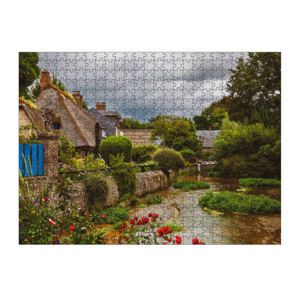 artboxONE Puzzle "Veules les Roses Mühlendorf" artboxONE - Architektur