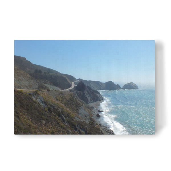 Leinwandbild "Highway No 1 @ California" artboxONE - Reise,Reise / Strand und Meer,Reise / Länder