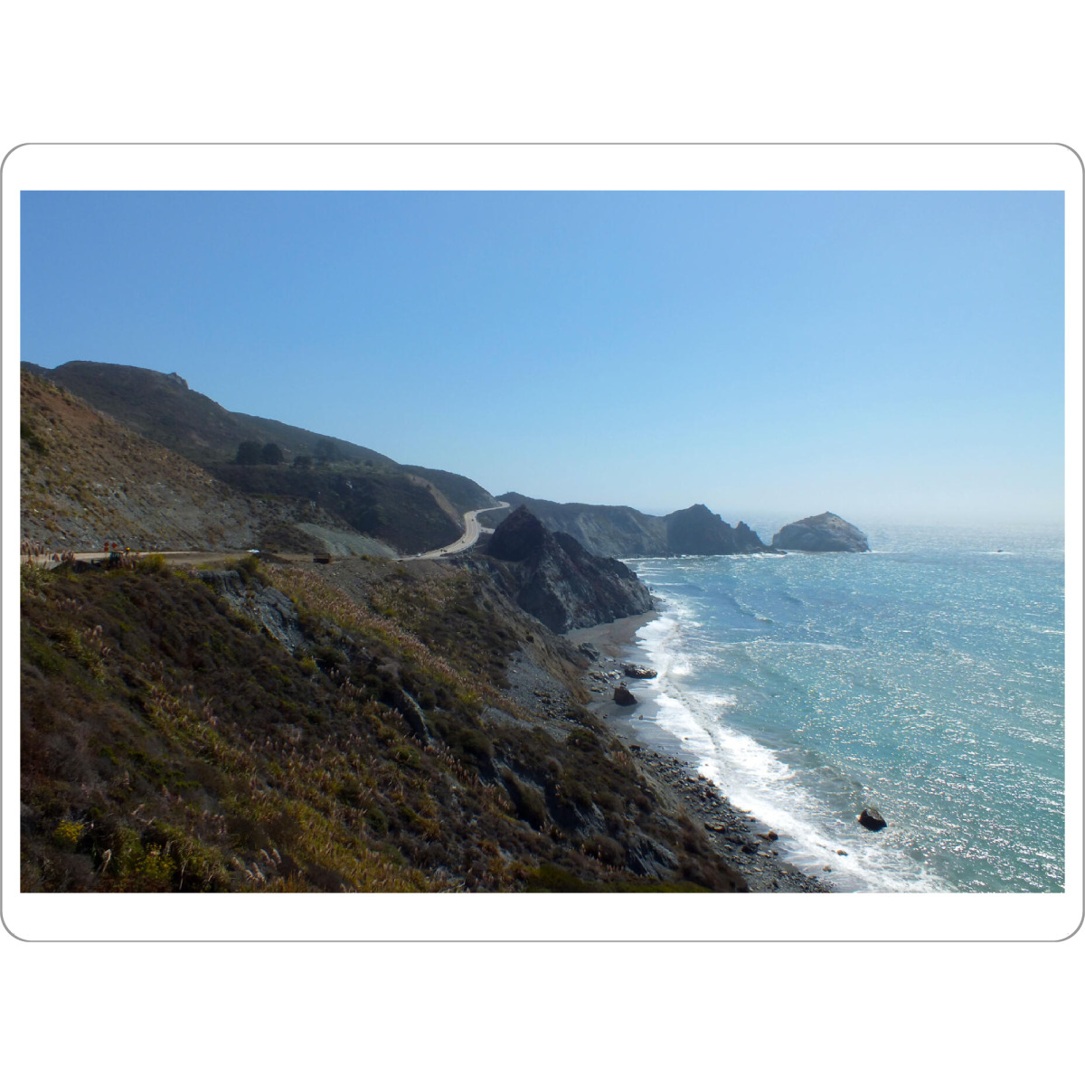Tischset "Highway No 1 @ California" artboxONE - Reise,Reise / Strand und Meer,Reise / Länder