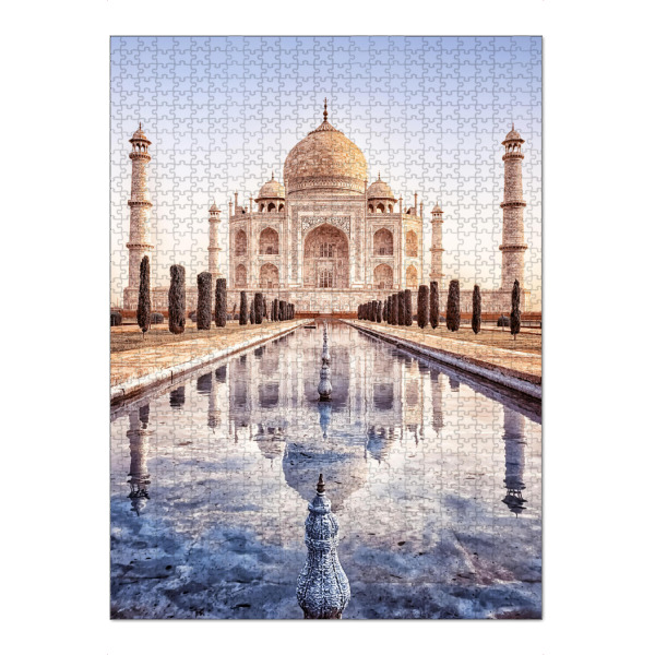 Puzzle Ravensburger "Taj Mahal-Denkmal" artboxONE - Reise,Architektur,Reise / Asien,Reise / Länder,Städte / Weitere