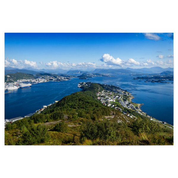 Poster "Fjordlandschaft bei Ålesund" artboxONE - Natur,Reise,Reise / Strand und Meer,Reise / Länder,Städte / Weitere