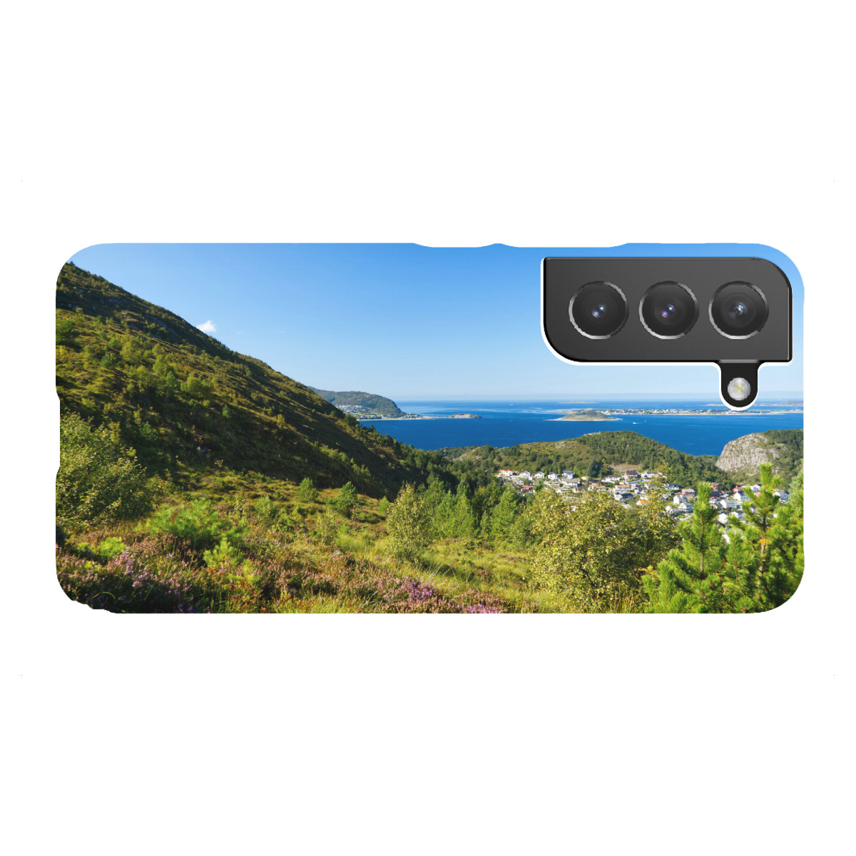 Samsung Galaxy "Landschaft am Berg Sukkertoppen" Premium-Case Handyhülle artboxONE