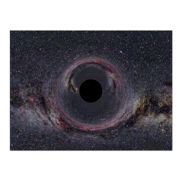 Puzzle Ravensburger "Schwarzes Loch in der Milchstraße" artboxONE - Natur,Reise,Galaxy - Schwarzes,Loch,Weltraum,Galaxie,Sterne,Planeten,Reise,Kosmos