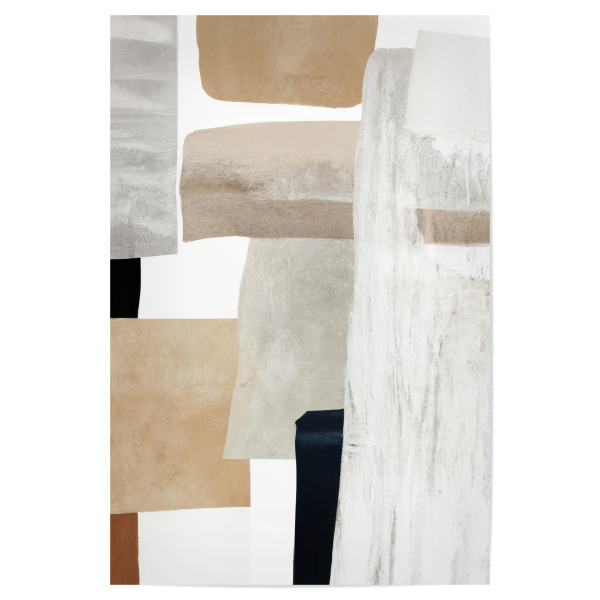 Poster "Abstrakte Malerei in Erdtönen" artboxONE - Abstrakt - Abstrakte malerei,Erdton