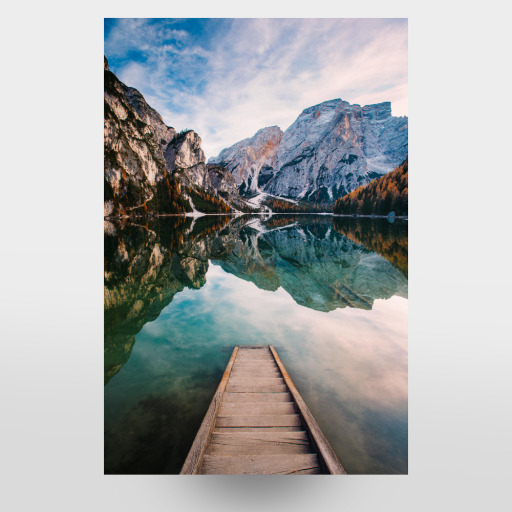 Aussicht auf den Pragser Wildsee