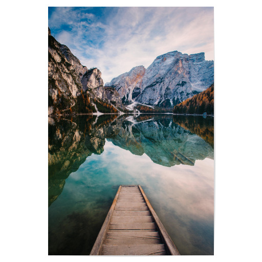 Aussicht auf den Pragser Wildsee