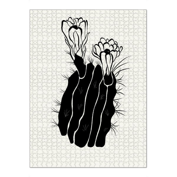 Puzzle Ravensburger "Floral Ink V collection" artboxONE - Floral,Abstrakt - Floral,Illustration,Pflanzen,Abstrakt,Blumen,Ink - Bild floral