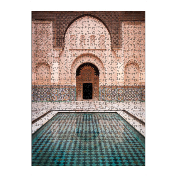 artboxONE Puzzle "Medersa Hof in Marrakesch" artboxONE - Reise,Architektur,Reise / Afrika