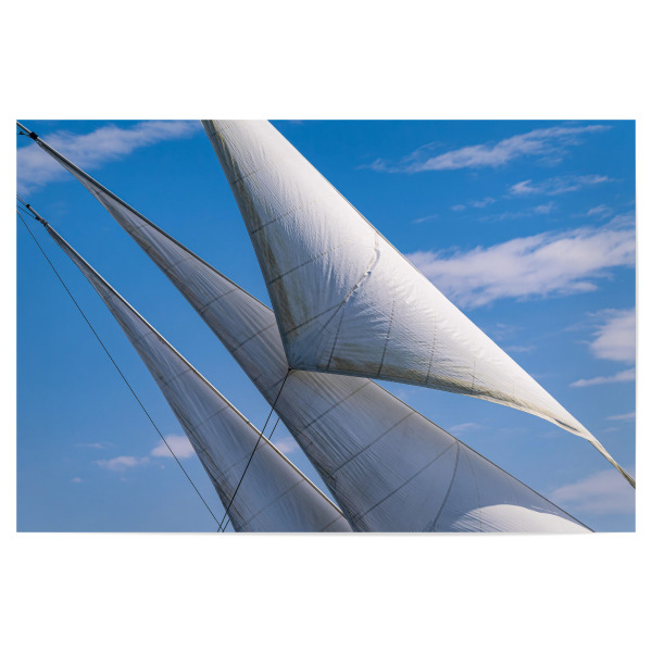 Poster 30x20 cm "Detail eines Windjammers" artboxONE - Natur,Reise,Reise / Strand und Meer