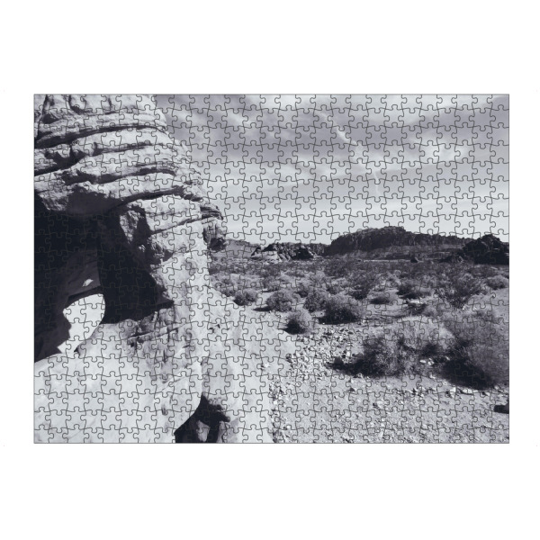 artboxONE Puzzle "In Valley of Fire @ Nevada SW" artboxONE - Natur,Reise,Schwarzweiß,Reise / Länder