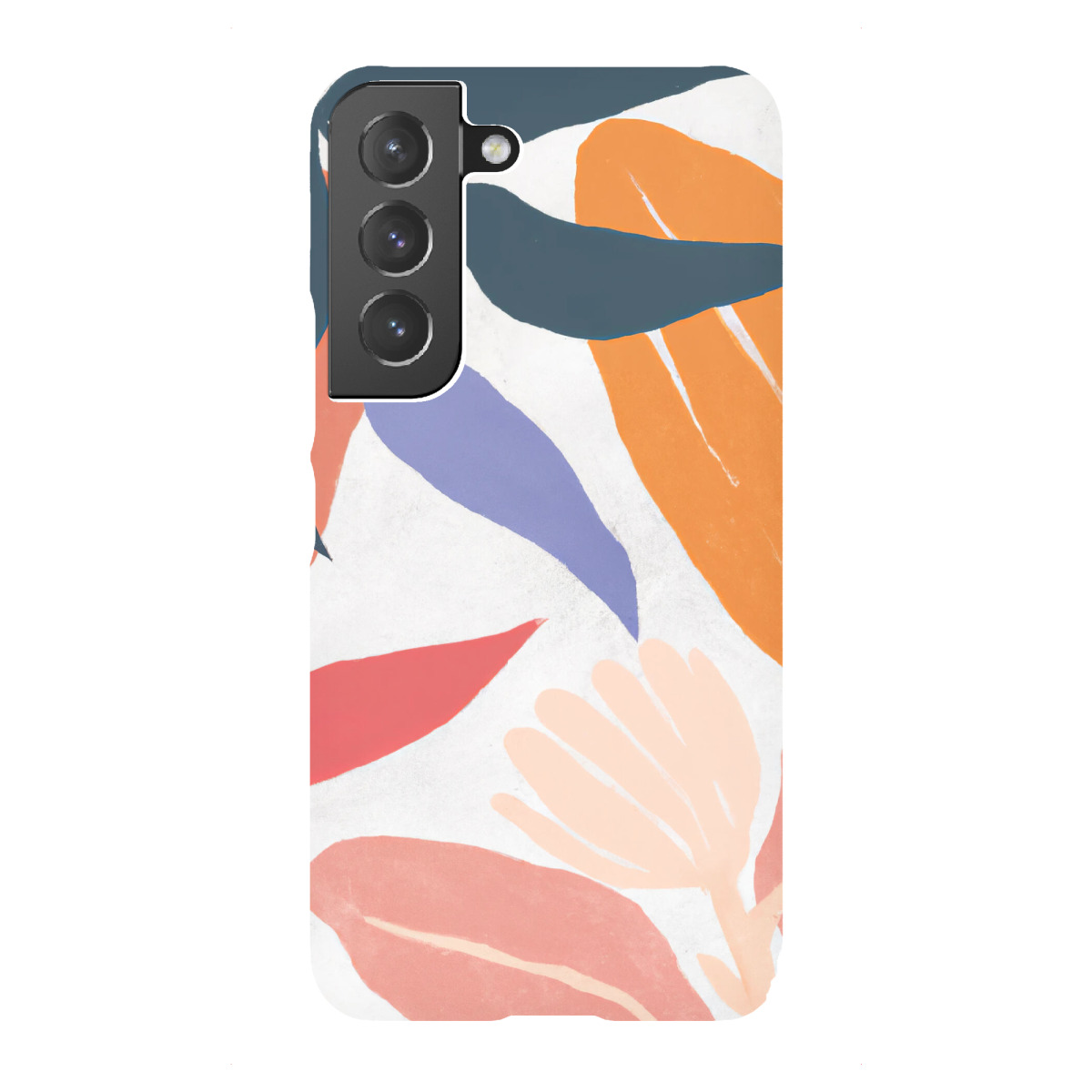 "Lebendige tropische Blätter"für Samsung Galaxy - Premium-Case Handyhülle artboxONE