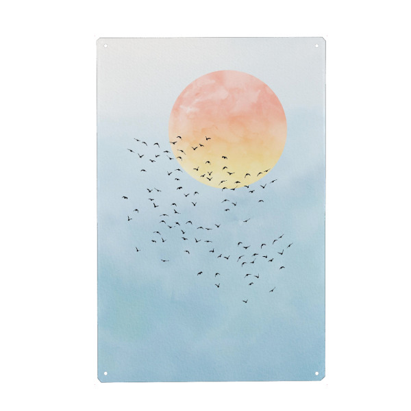 Holzbild "Sonnenschein-Abbildung" artboxONE - Natur,Abstrakt,Fiktion