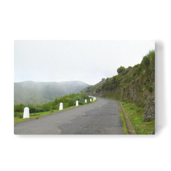 Leinwandbild "Eine Bergstraße @ Madeira" artboxONE - Reise,Reise / Länder