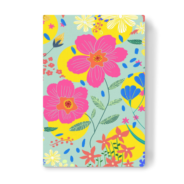Leinwandbild "Colorful Garden" artboxONE - Natur,Floral