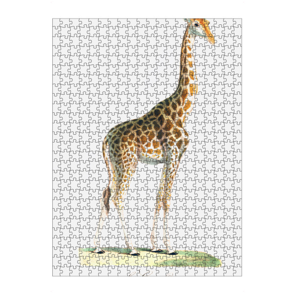 artboxONE Puzzle "Die Giraffe" artboxONE - Natur,Für Kinder,Tiere,Reise / Afrika