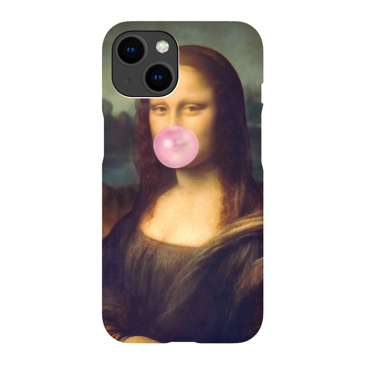 "Mona Lisa Kaugummi"für iPhone - Premium-Case Handyhülle artboxONE