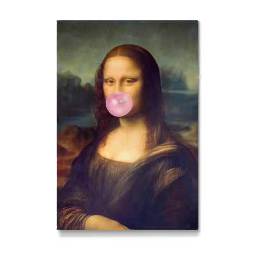 Mona Lisa Bubble Gum