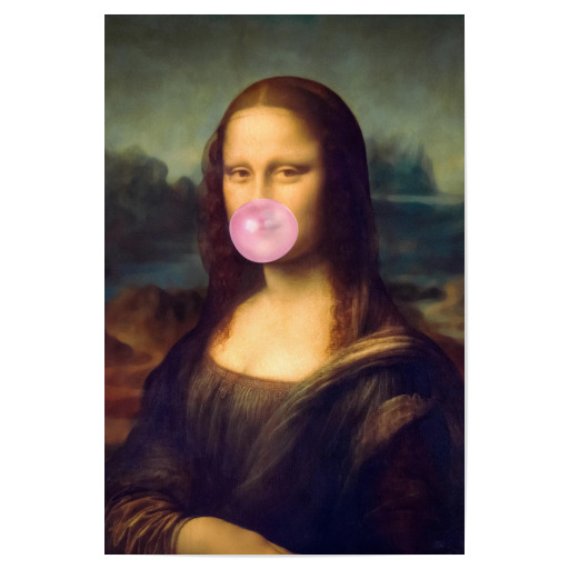 Mona Lisa Bubble Gum