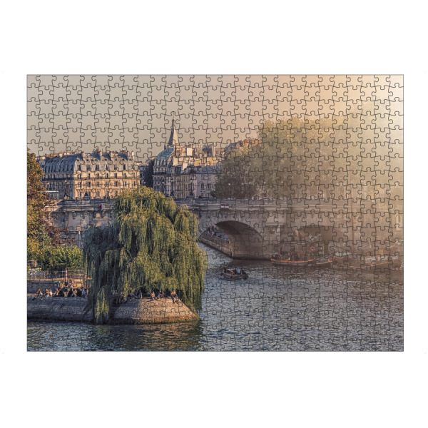 Puzzle Ravensburger "Zeit zu Chillen" artboxONE - Städte,Reise,Architektur,Städte / Paris,Reise / Länder
