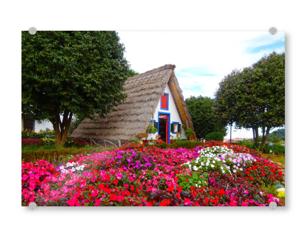 Acrylglasbild "Santana @ Madeira" artboxONE - Reise,Architektur,Reise / Strand und Meer,Reise / Länder