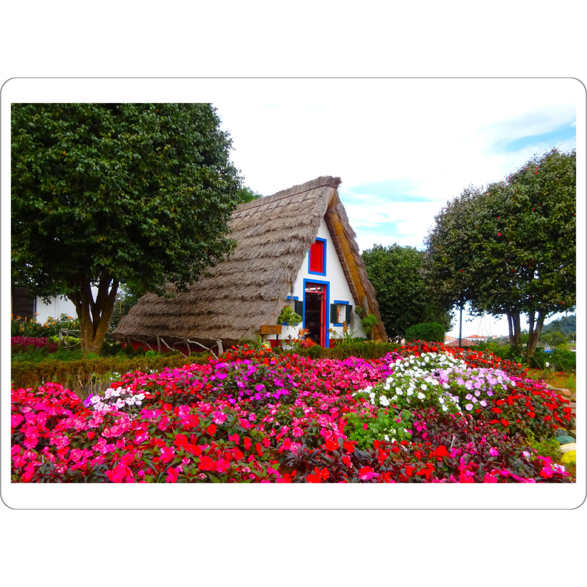 Tischset "Santana @ Madeira" artboxONE - Reise,Architektur,Reise / Strand und Meer,Reise / Länder