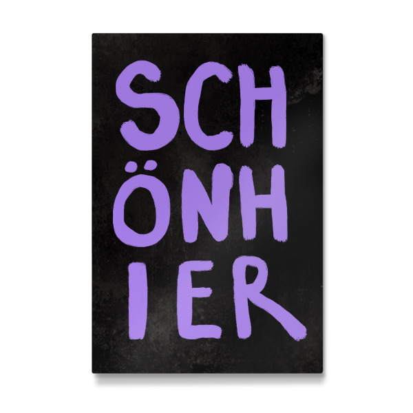 Galerie-Print "Schön hier !" 30x20 cm artboxONE