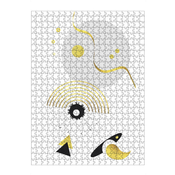 Puzzle Ravensburger "GRAFIKKUNST Große Auswirkungen" artboxONE - Abstrakt,Geometrie