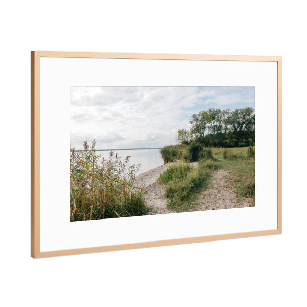 Poster mit Rahmen Kupfer "Usedomer Natur" artboxONE - Natur,Reise,Reise / Strand und Meer