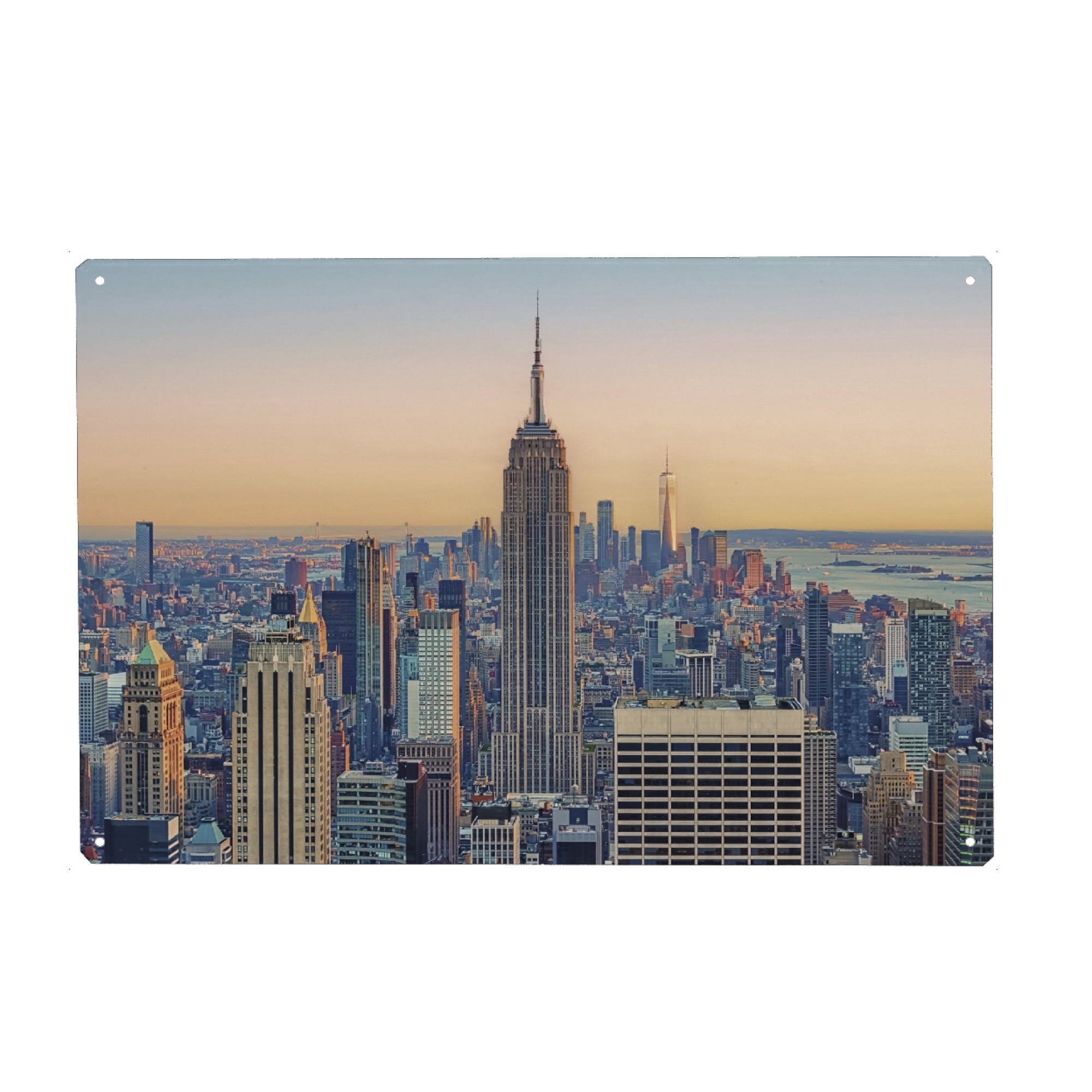 Holzbild "Großer Apfel" artboxONE - Städte,Städte / New York,Reise,Architektur,Reise / Länder