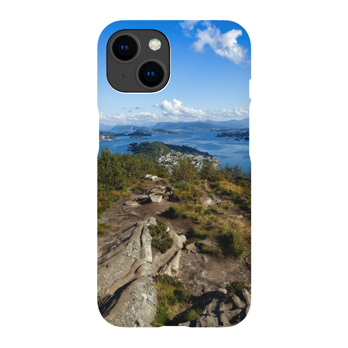 "Wanderweg am Sukkertoppen"für iPhone - Premium-Case Handyhülle artboxONE