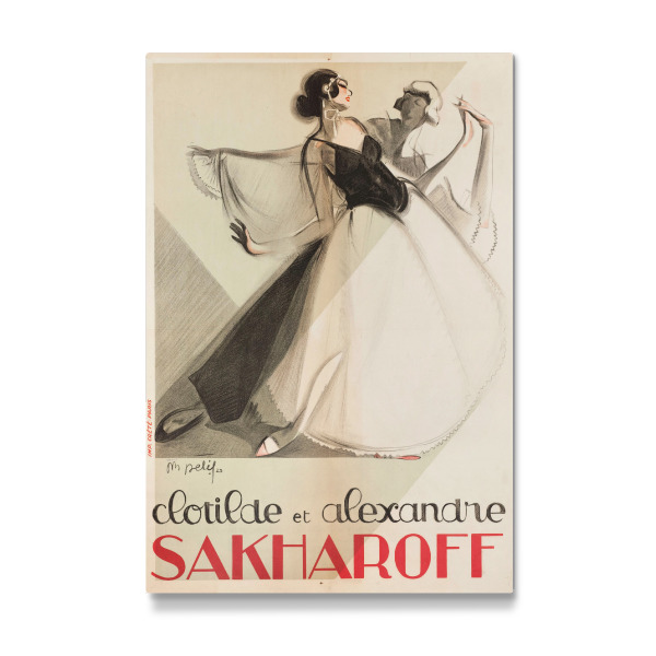 Galerie-Print "Clotilde et Alexandre Sakharoff" 30x20 cm artboxONE