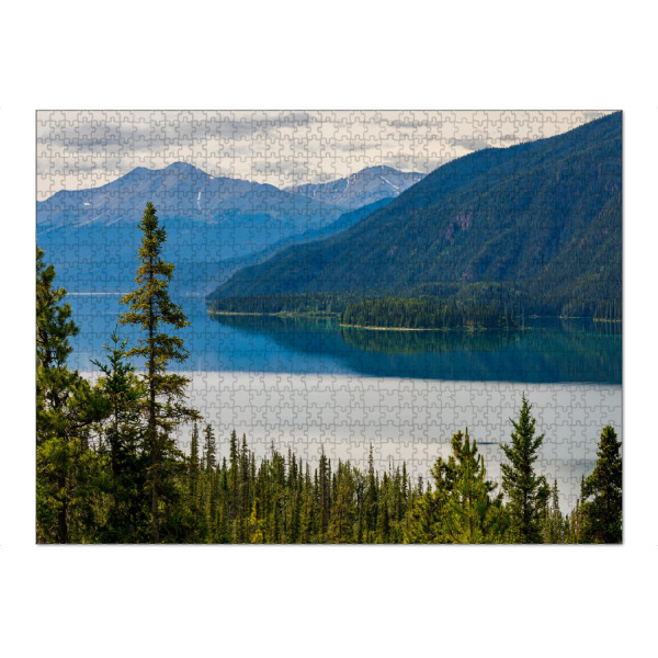Puzzle Ravensburger "Der Lake Muncho in Kanada" artboxONE - Natur,Reise