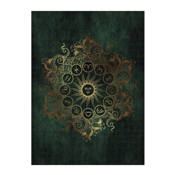 Puzzle Ravensburger "Tierkreis - Keltisch - Alle" artboxONE - Natur,Floral,Abstrakt