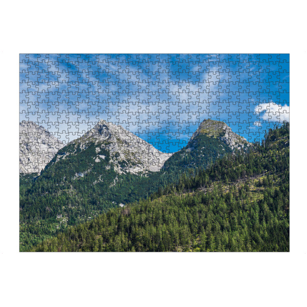 artboxONE Puzzle "Wald, Berge, Wolken" artboxONE - Natur,Reise