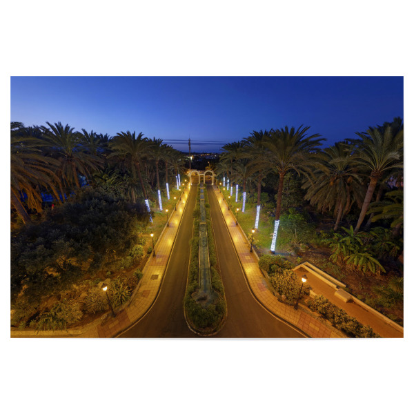 Poster "Fuerteventura Co-Ca-Palace-Allee" artboxONE - Städte,Reise,Architektur,Reise / Strand und Meer,Städte / Weitere