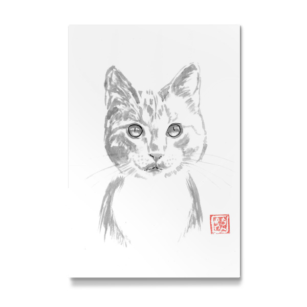 Galerie-Print "Gelbe Katze" 30x20 cm artboxONE