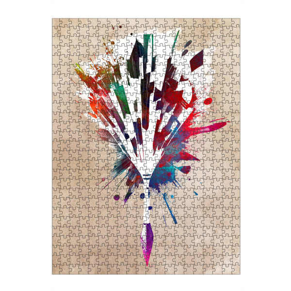 artboxONE Puzzle "Dart-Sport-Illustration" artboxONE - Sport - Dart,Dart,Werfer,Pfeile,Wolfram,Dartsmith,Dartscheibe,Sport - Bild dart