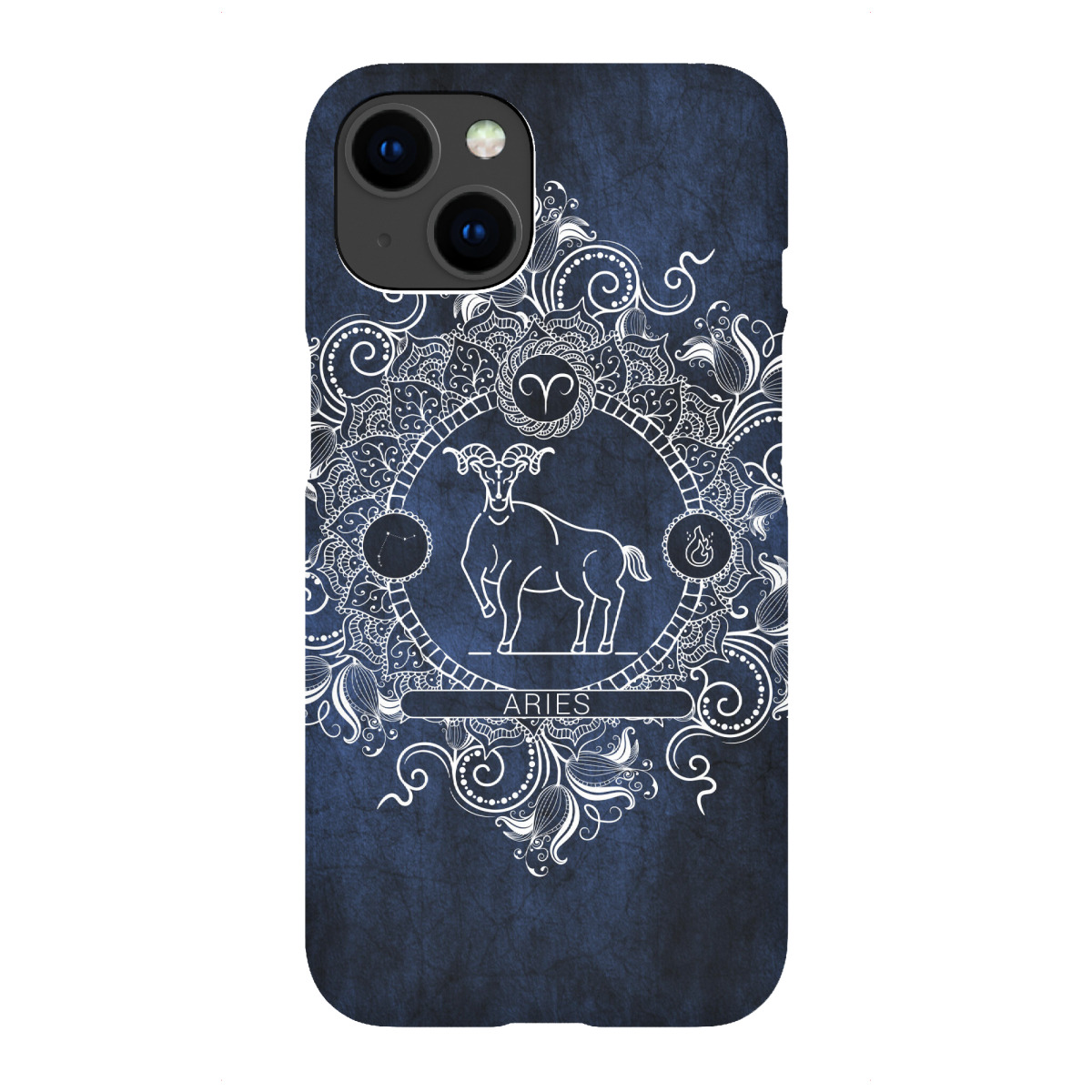 iPhone "Sternzeichen - Eis - Widder" Premium-Case Handyhülle artboxONE