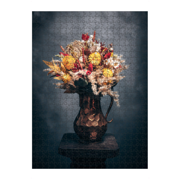 artboxONE Puzzle "Trockenblumen Farben der Ernte" artboxONE - Natur,Floral