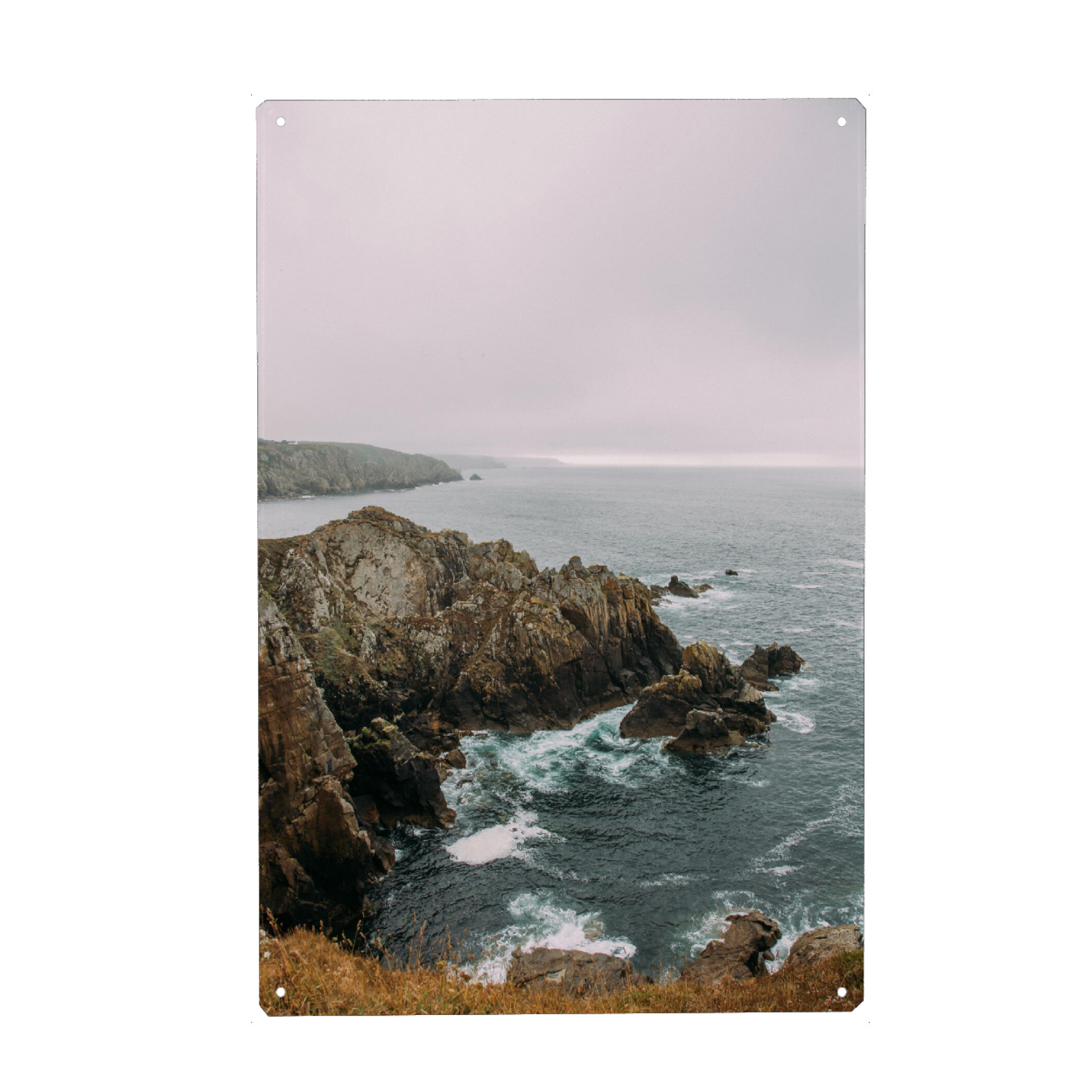 Metall Poster "Raues Nordfrankreich" artboxONE - Natur,Reise,Reise / Strand und Meer
