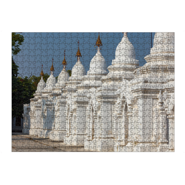 artboxONE Puzzle "Die Pagoden" artboxONE - Architektur - Myanmar,Burma,Mandalay,Buddhismus,Palast,Tempel,Pagode,Stupa,Kloster - Bild myanmar