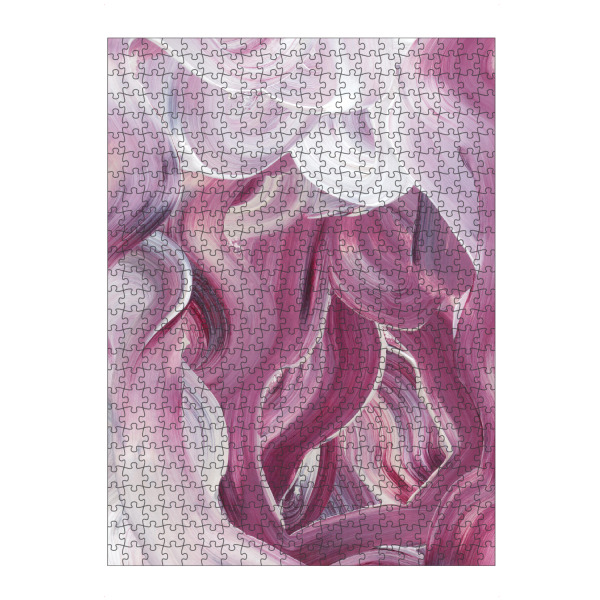 Puzzle Ravensburger "Abstract Confusion" artboxONE - Abstrakt - Viva magenta,Magenta,Acryl,Textur,Malerei,Abstrakt - Bild viva magenta