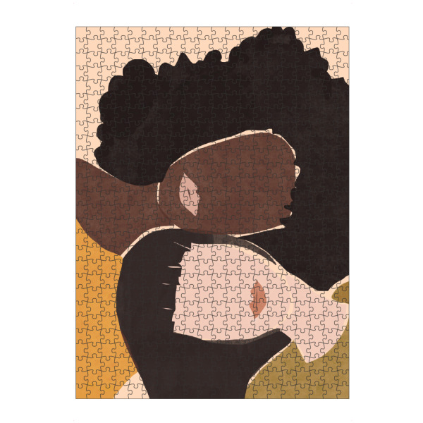 Puzzle Ravensburger "Mädchen beste Freunde" artboxONE - Menschen,Liebe